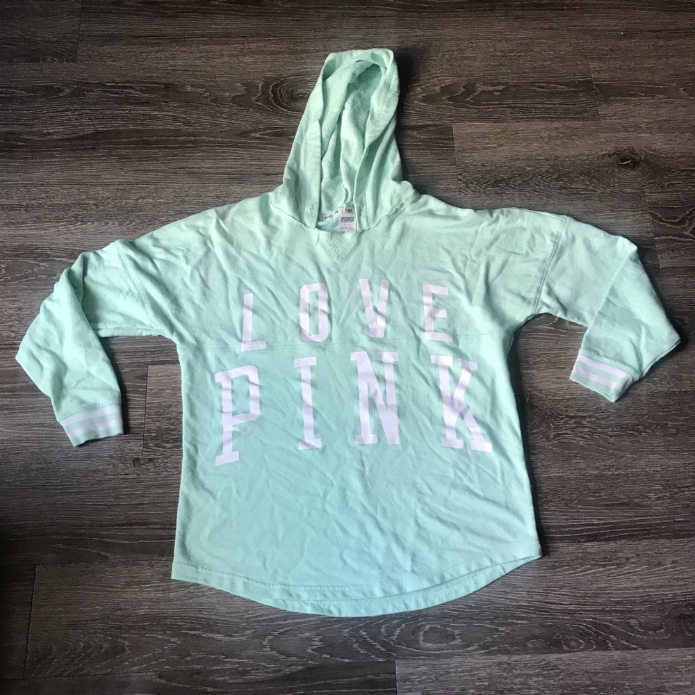Pink hoodie